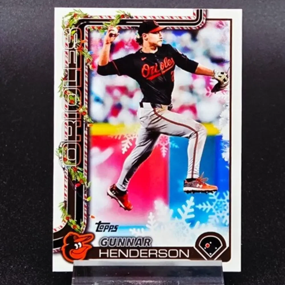 Gunnar Henderson Topps Allen Ginter Holiday Cookie RC Baltimore Orioles Rookie
